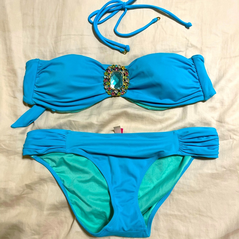 Blue Victoria’s Secret Bikini